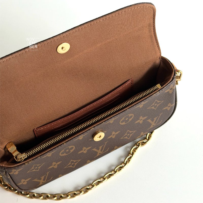 99新🆕 Louis Vuitton LV 路易威登 ivy WOC 老花-5