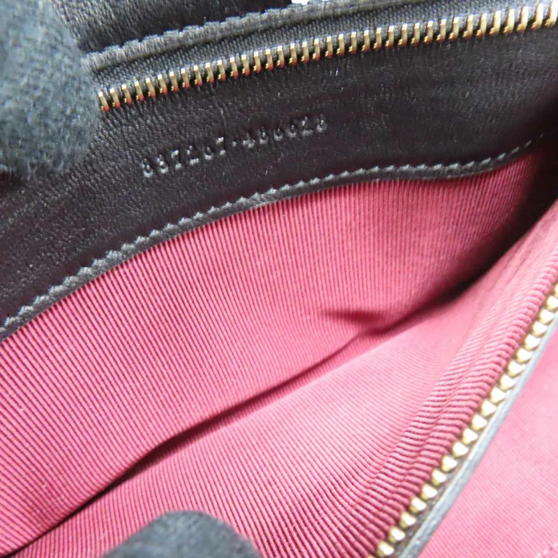 黑色牛皮 MARMONT Flap 肩背包 837267/486628【GUCCI 古馳】 837267/486628BK-5