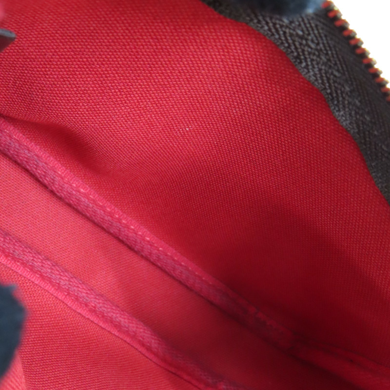 棕色 棋盤格 帆布 Mini Pochette Accessoires 手提包 N58009【LOUIS VUITTON LV 路易威登】 N58009-4