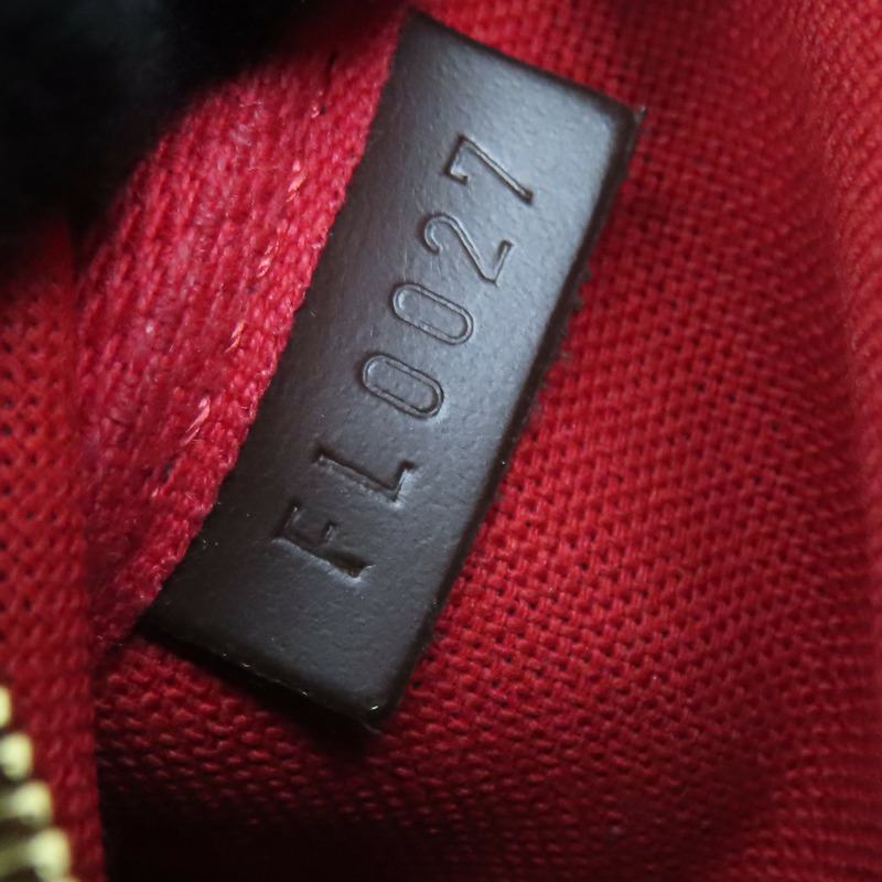 棕色 棋盤格 帆布 Mini Pochette Accessoires 手提包 N58009【LOUIS VUITTON LV 路易威登】 N58009-7