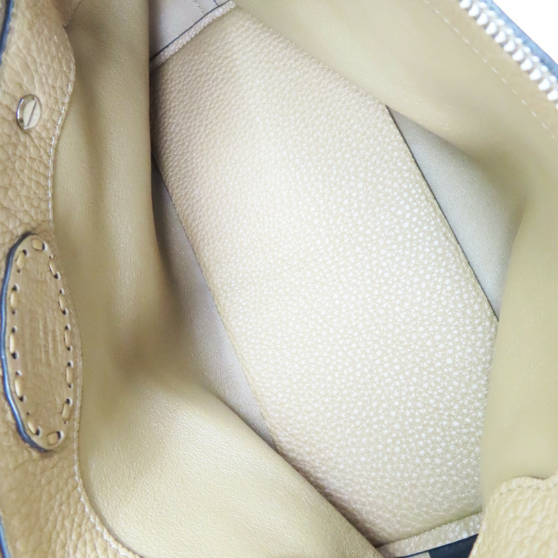 棕色 牛皮 肩背包【FENDI 芬迪】 8BL155-4