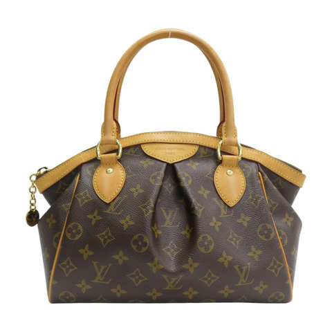棕色 原花 帆布 Tivoli PM 手提包【LOUIS VUITTON LV 路易威登】 M40143