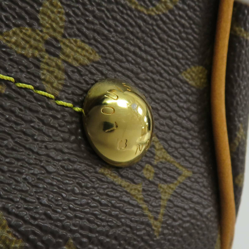 棕色 原花 帆布 Tivoli PM 手提包【LOUIS VUITTON LV 路易威登】 M40143-16