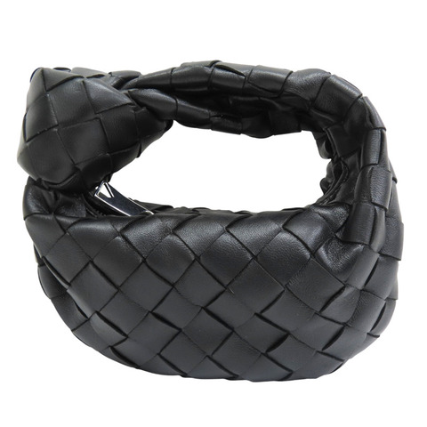 黑色 羊皮 Jodie 手拿包【BOTTEGA VENETA BV 寶緹嘉】