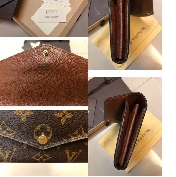 LOUIS VUITTON SARAH monogram 短款中夾-2