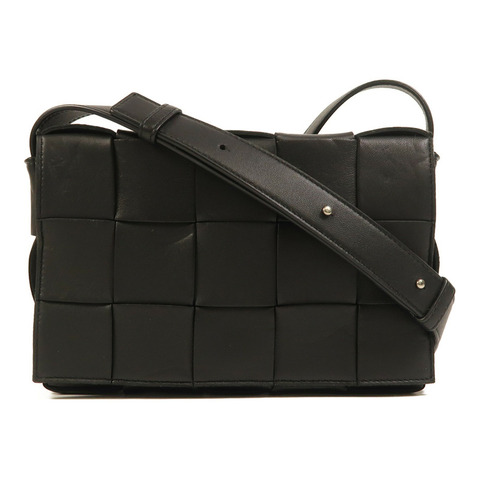 BOTTEGA VENETA 牛皮皮革Cassette Bag銀扣肩背袋