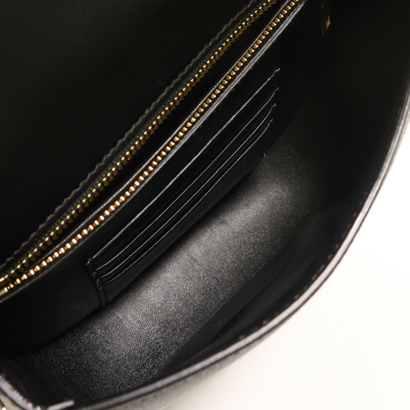 CELINE 牛皮皮革Trotteur Small金扣肩背袋-4