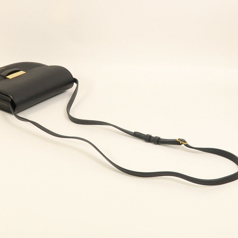 CELINE 牛皮皮革Trotteur Small金扣肩背袋-7