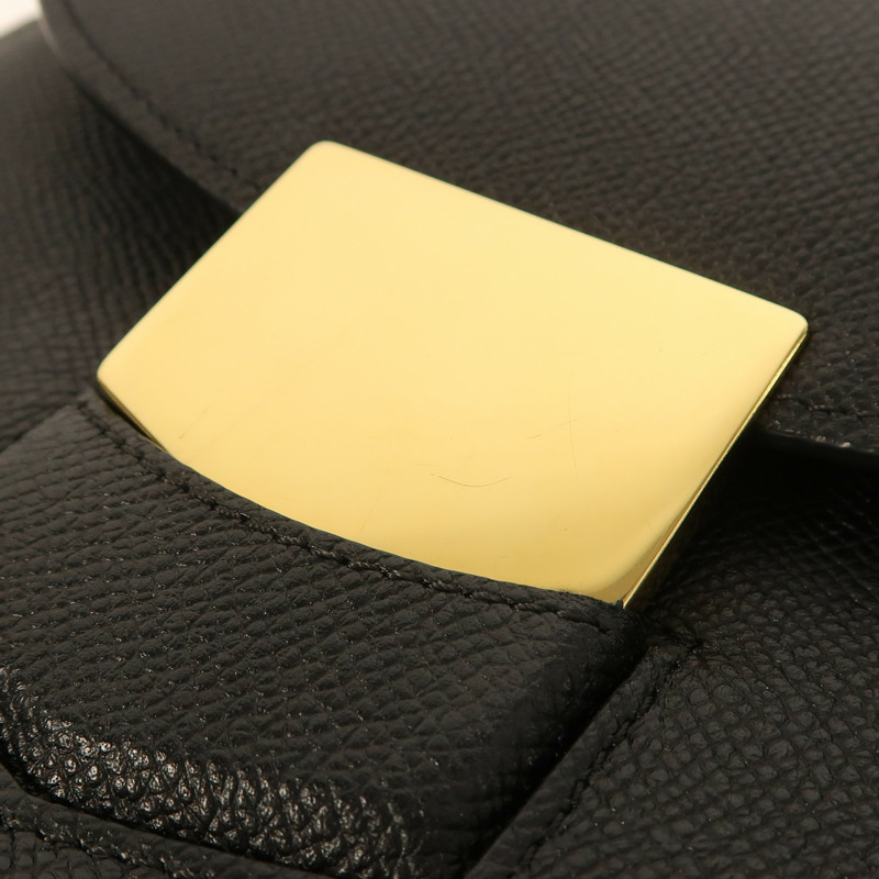 CELINE 牛皮皮革Trotteur Small金扣肩背袋-13