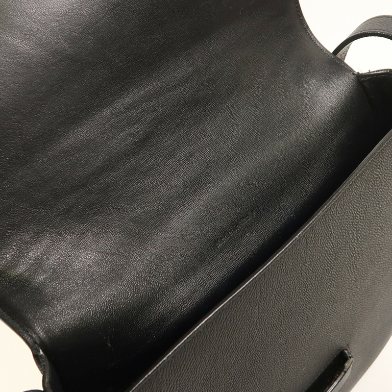 CELINE 牛皮皮革Trotteur金扣肩背袋-15