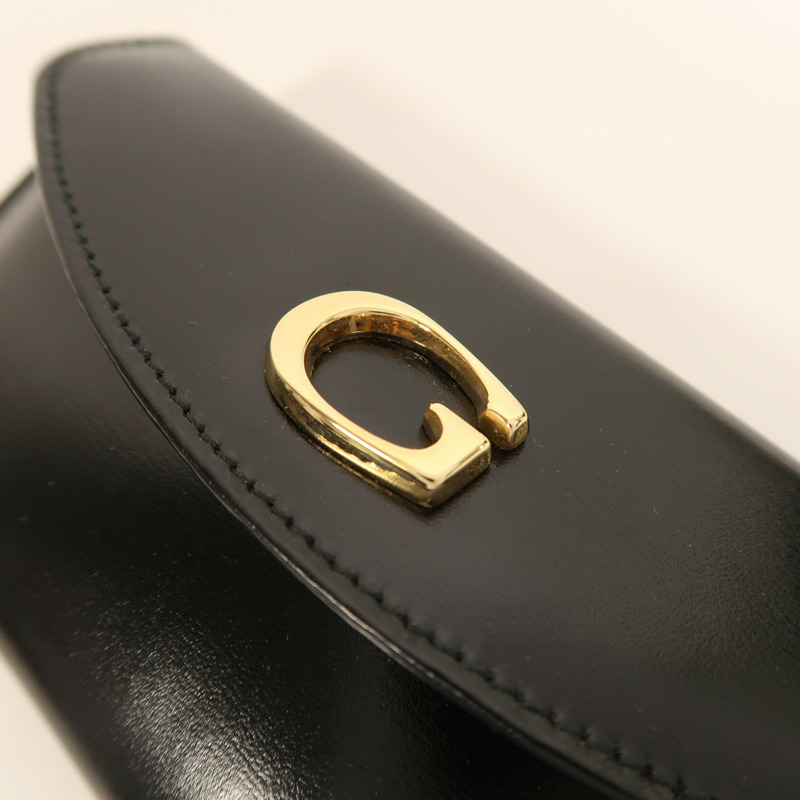 GUCCI 皮革Coin Case Purse金扣零錢包-8