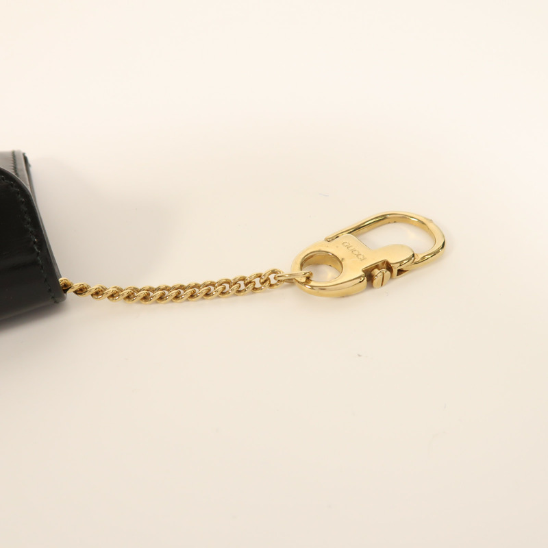 GUCCI 皮革Coin Case Purse金扣零錢包-15