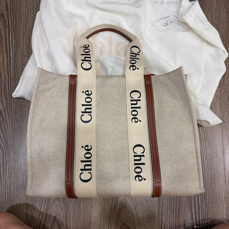 Chloe最大號托特包-1