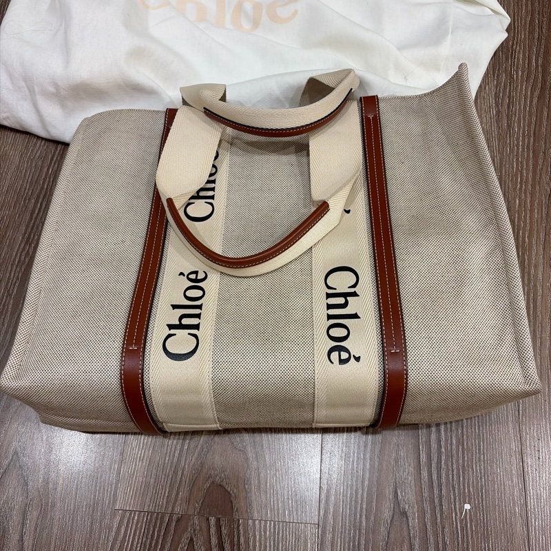 Chloe最大號托特包-6