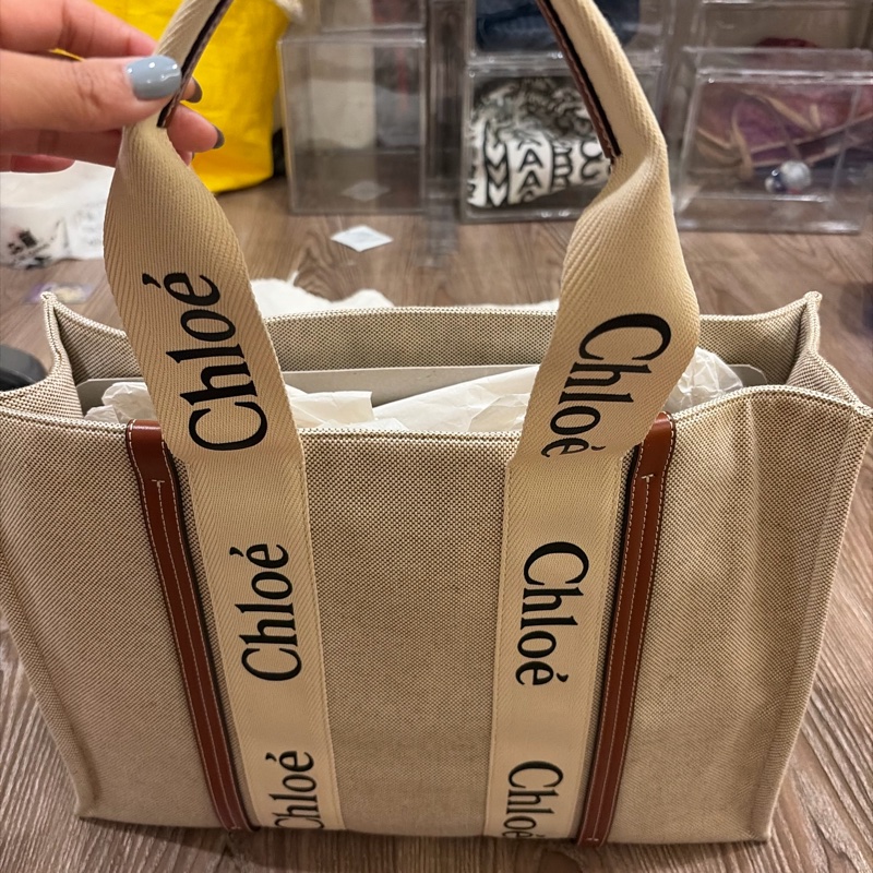 Chloe最大號托特包-11