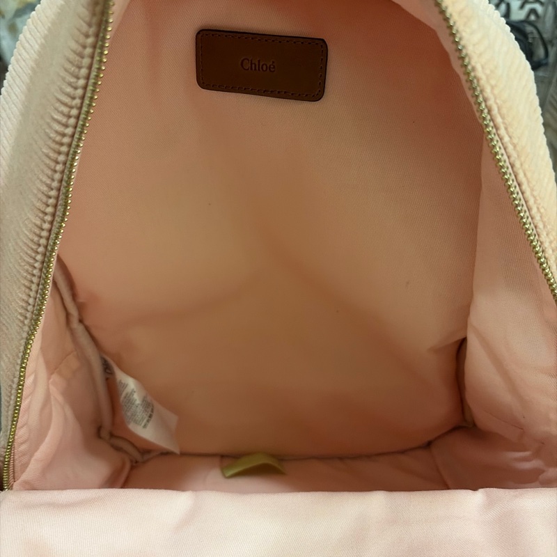 Chloe粉色後背包-9