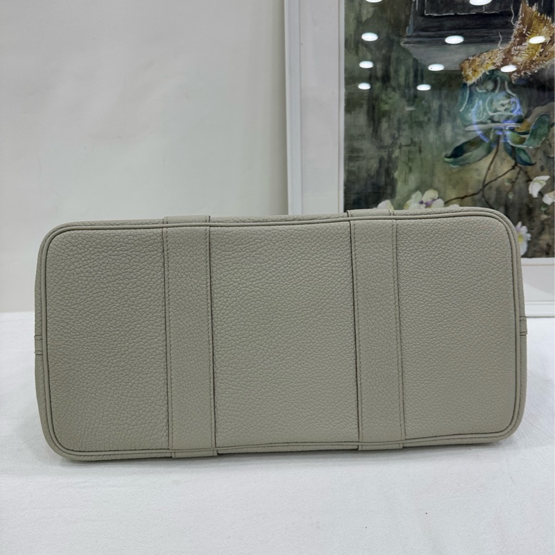 Hermes 愛馬仕Garden party花園36 冰川白 C刻 有購證-5