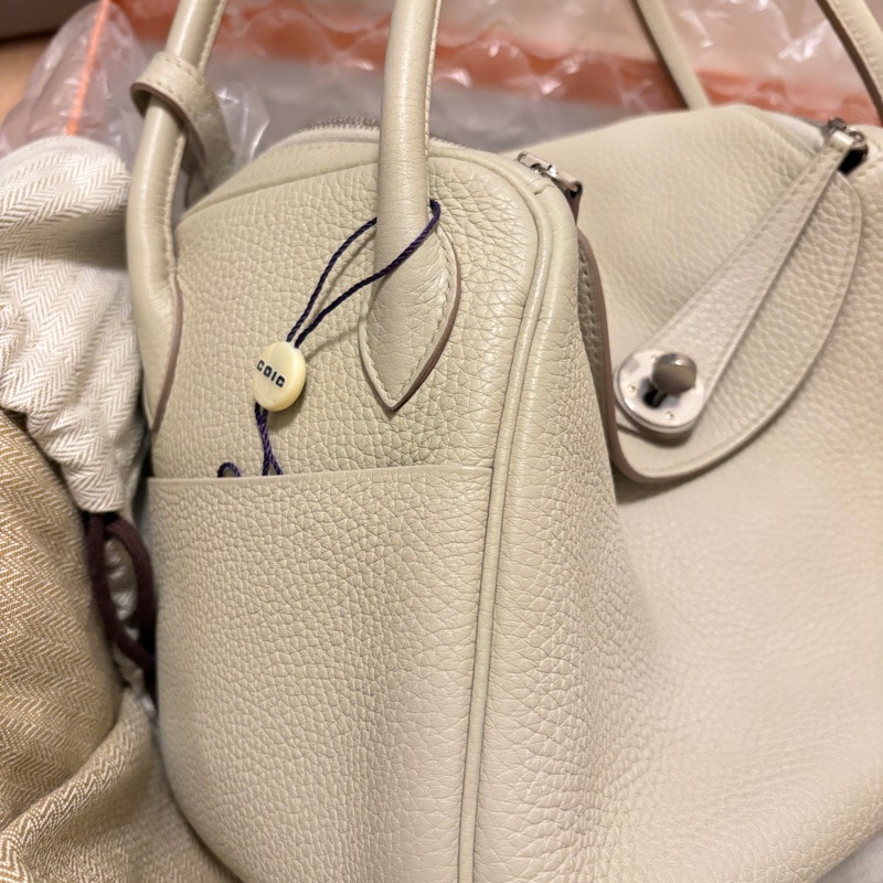 Hermes Lindy 26 珍珠灰-2