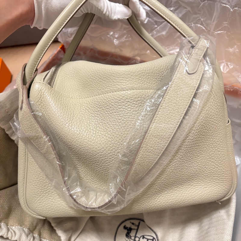 Hermes Lindy 26 珍珠灰-4