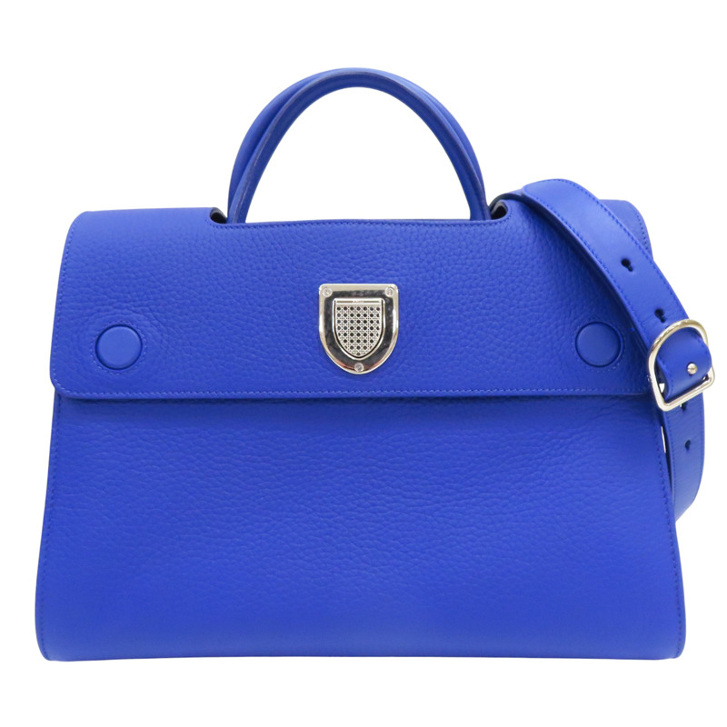 藍色 牛皮 兩用包【Dior 迪奧】-0