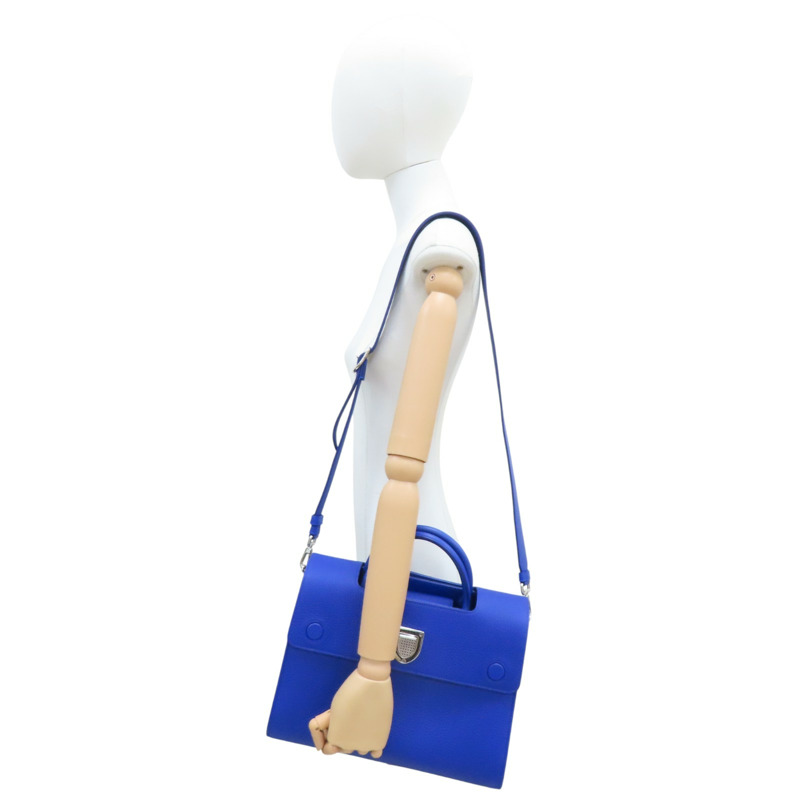 藍色 牛皮 兩用包【Dior 迪奧】-8