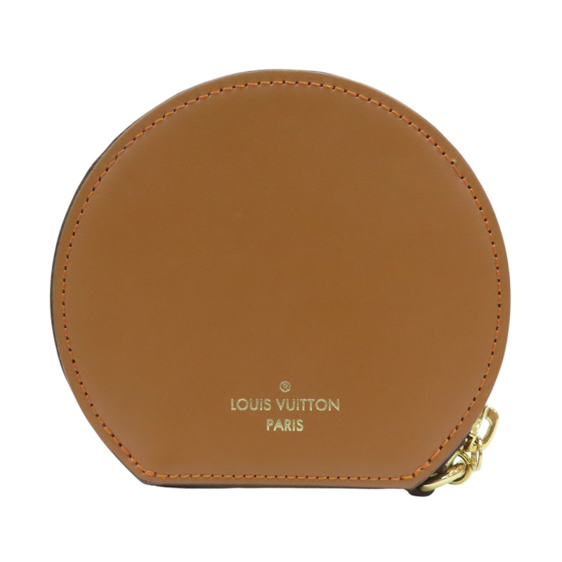 棕色 原花帆布 Catgram Micro Boite Chapeau零錢包 M63886【LOUIS VUITTON LV 路易威登】 M63886-1