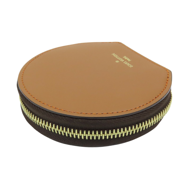 棕色 原花帆布 Catgram Micro Boite Chapeau零錢包 M63886【LOUIS VUITTON LV 路易威登】 M63886-3