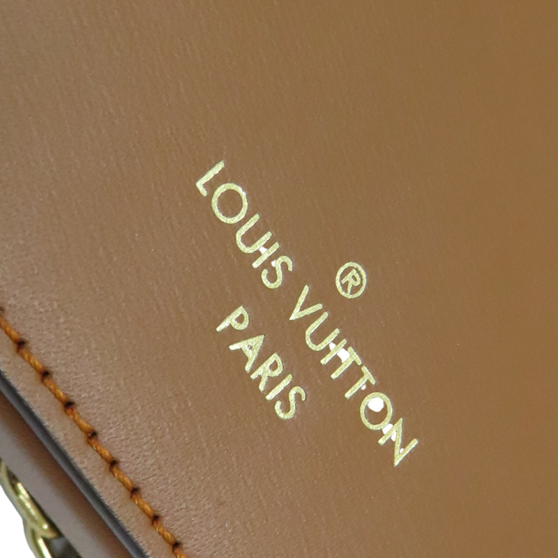 棕色 原花帆布 Catgram Micro Boite Chapeau零錢包 M63886【LOUIS VUITTON LV 路易威登】 M63886-6