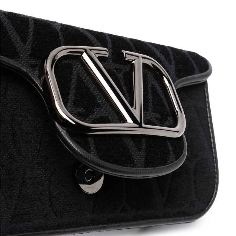 Valentino Garavani VLogo 經典 logo 肩背包99新-15