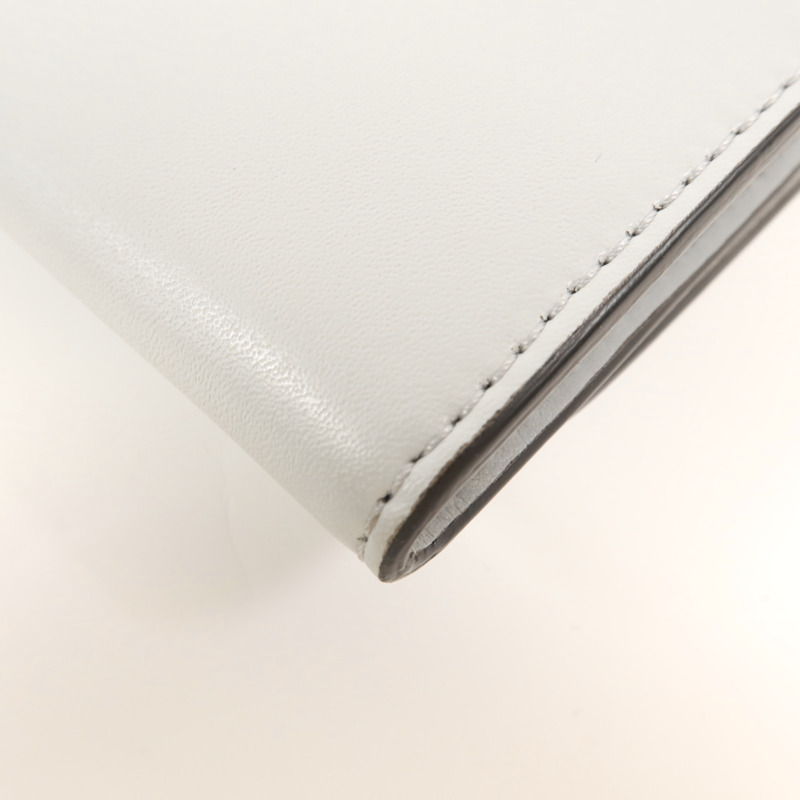 FENDI 牛皮皮革Wallet On Chain銀扣鏈帶肩背袋-10