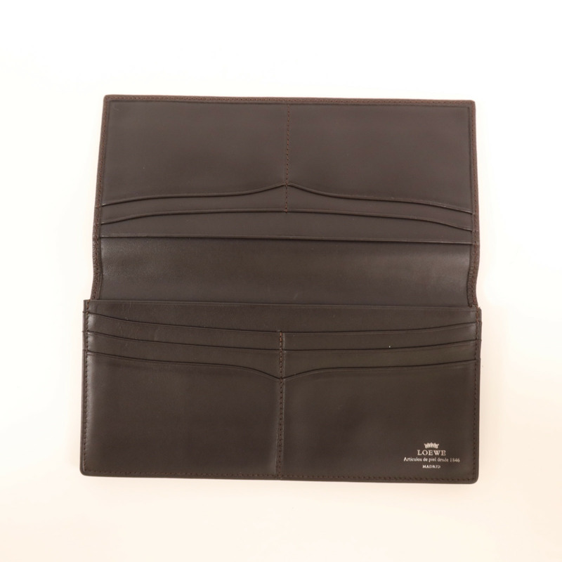 LOEWE 牛皮皮革Wallet長錢包-4