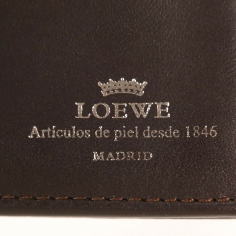LOEWE 牛皮皮革Wallet長錢包-5