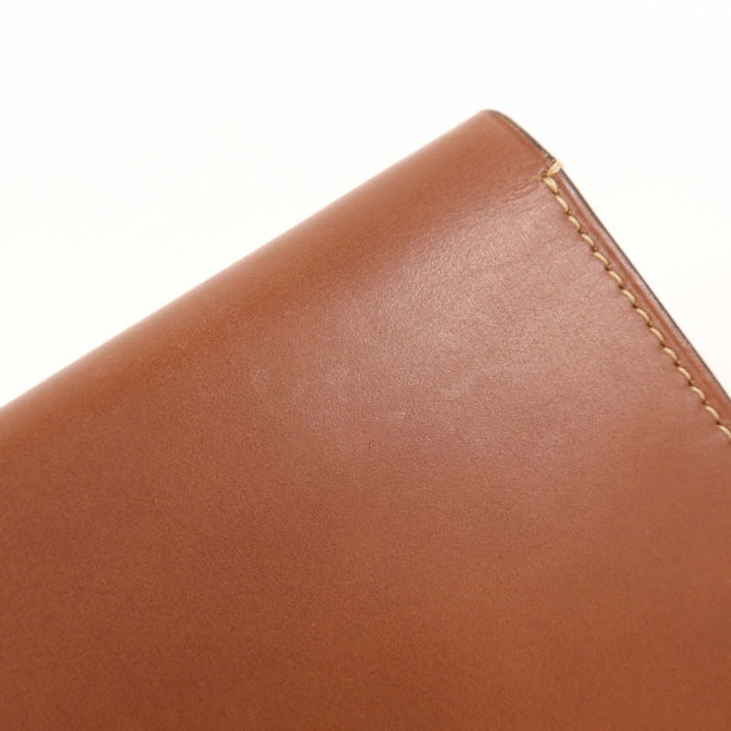 LOEWE 牛皮皮革Wallet銀扣長錢包-7