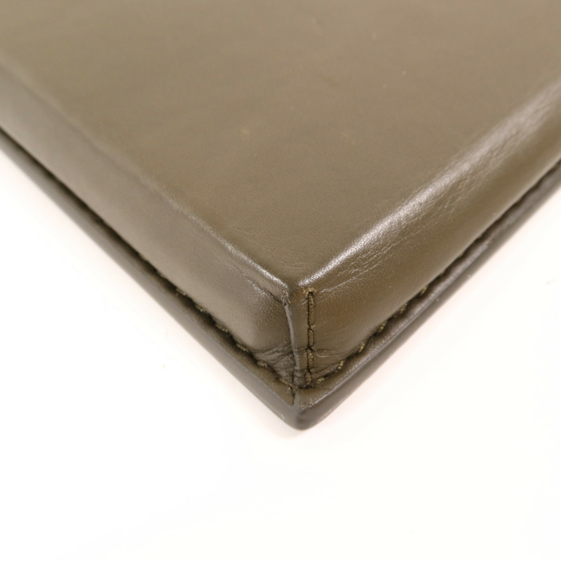 BOTTEGA VENETA 皮革Phone Bag銀扣肩背袋-9