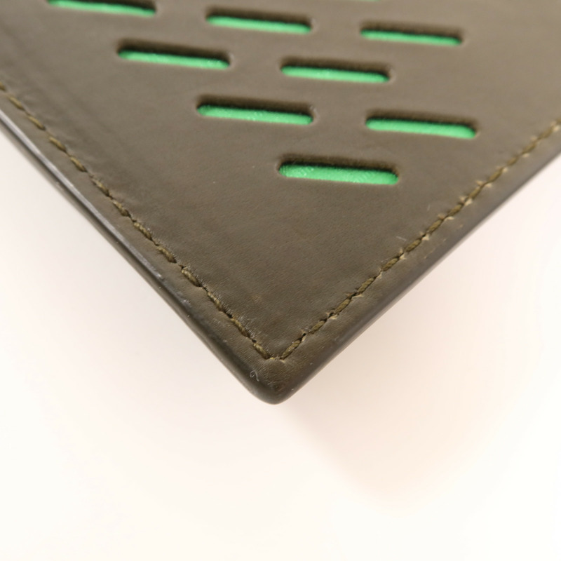 BOTTEGA VENETA 皮革Phone Bag銀扣肩背袋-10