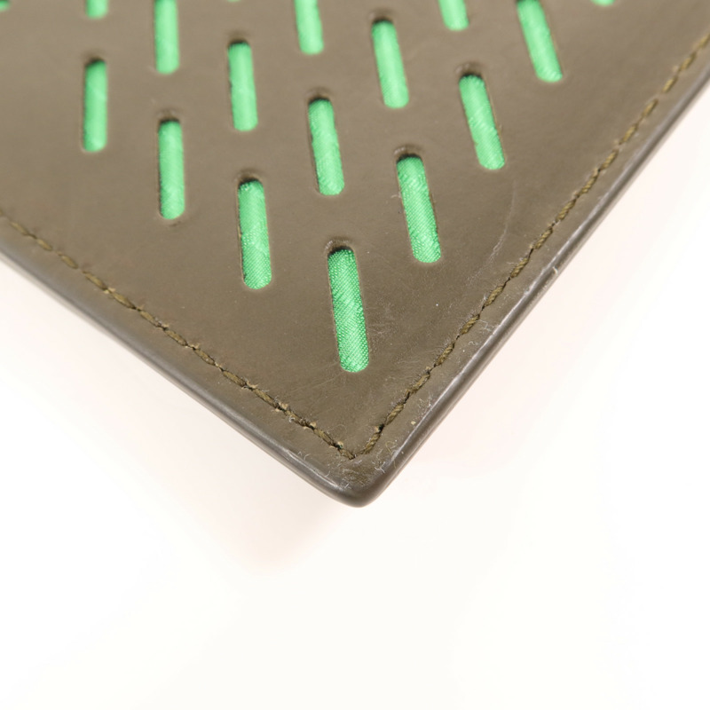 BOTTEGA VENETA 皮革Phone Bag銀扣肩背袋-11