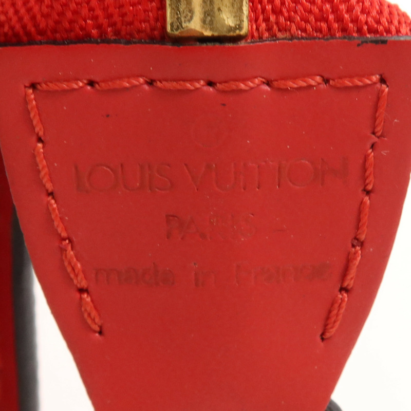 LOUIS VUITTON Epi Pochette Accessories金扣手挽袋-5