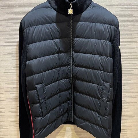 💎Han's house精品服飾💎 moncler 羊毛 拼接 羽絨 外套