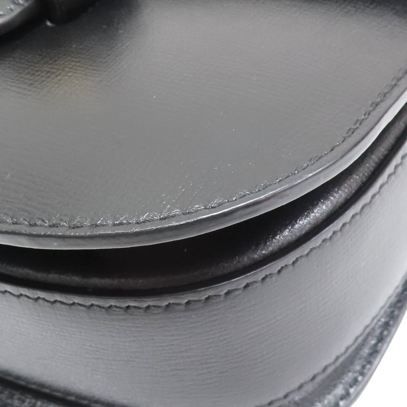 黑色 牛皮 1955 Horsebit baga 馬銜扣 肩背包【GUCCI 古馳】 602204-11