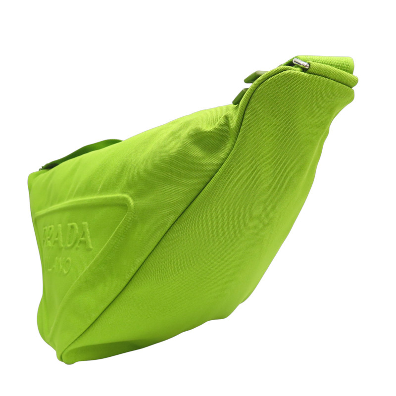 綠色 帆布 肩背包【PRADA 普拉達】-2