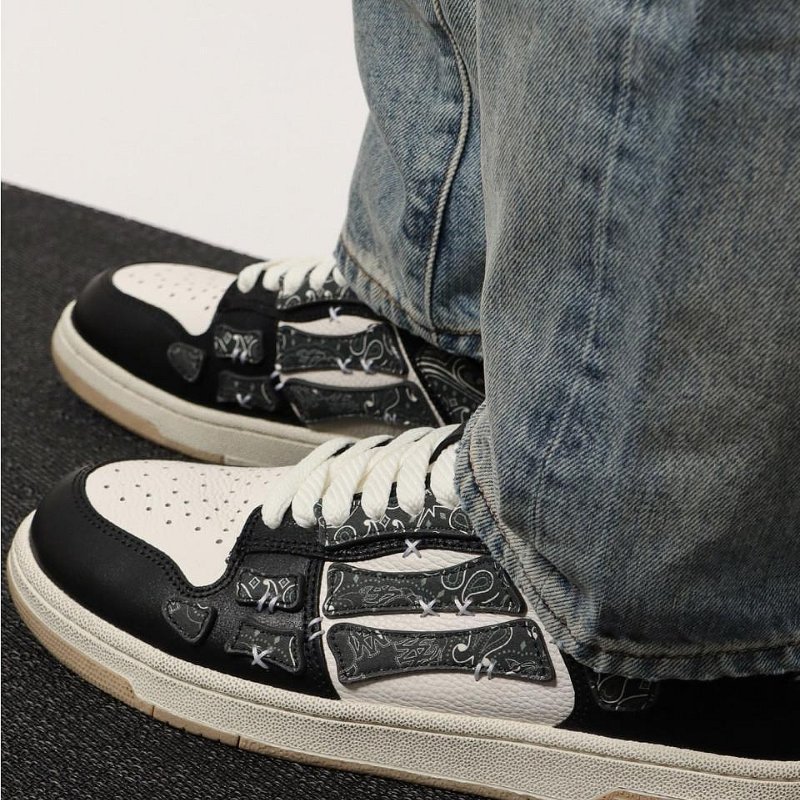 💎Han's house精品服飾💎 AMIRI 阿米里 皮革 骨頭 鞋-3