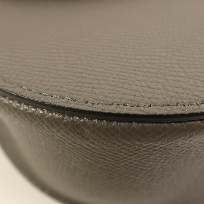 CELINE 牛皮皮革Trotteur金扣肩背袋-11