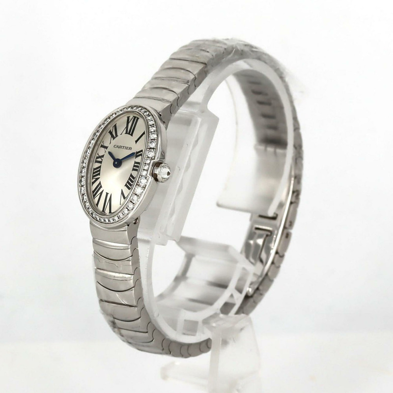 卡地亞迷你 Baignoire WG D WB520025 石英錶-1