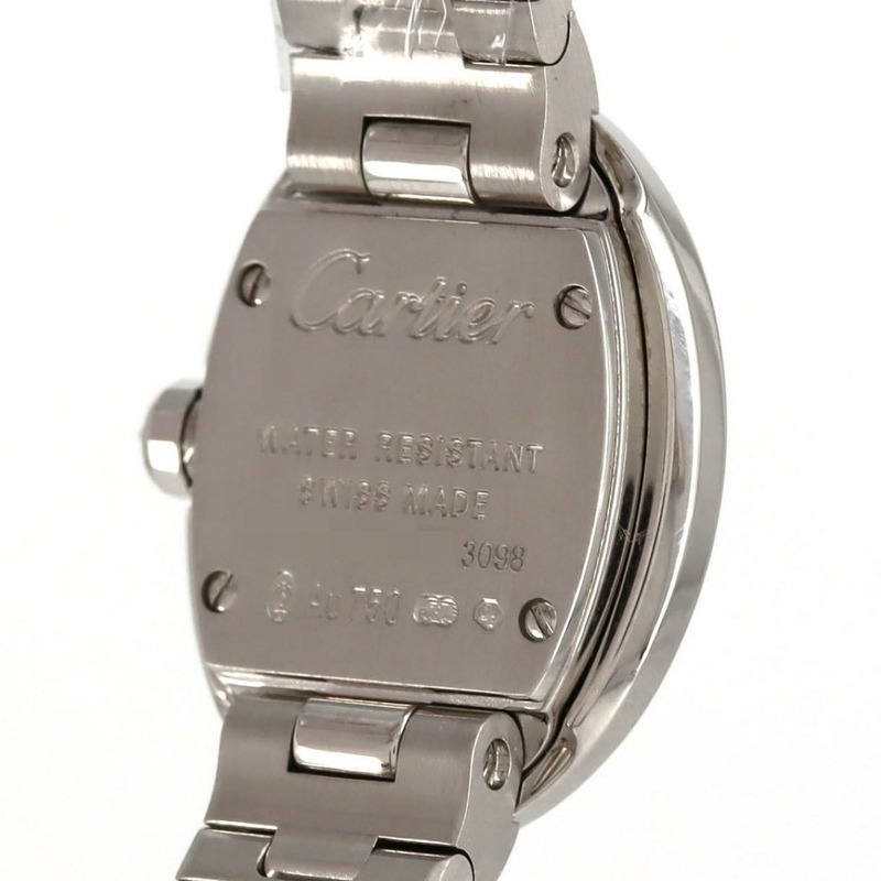 卡地亞迷你 Baignoire WG D WB520025 石英錶-4