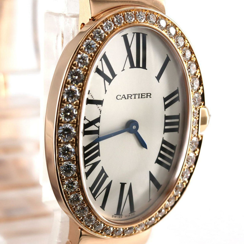 卡地亞 Baignoire SM PG D WB520002 PG/RG 石英錶-5