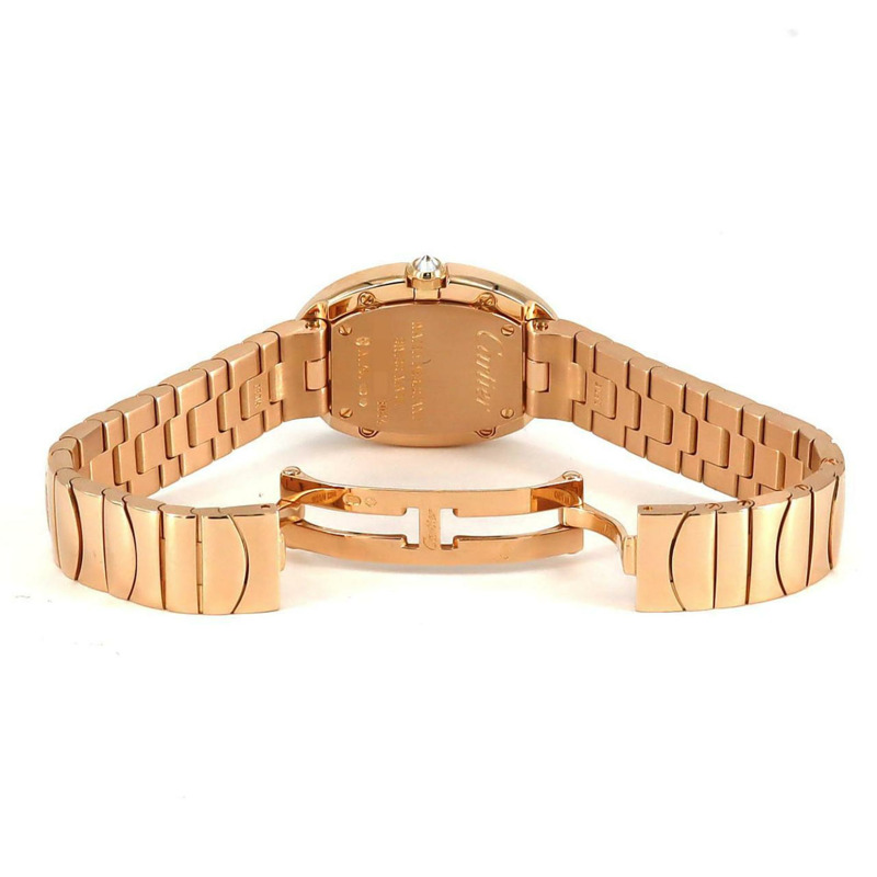 卡地亞 Baignoire SM PG D WB520002 PG/RG 石英錶-7