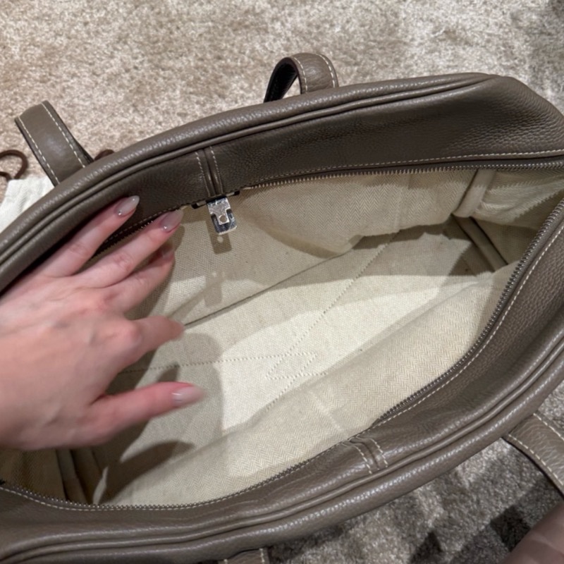 Hermes Victoria 35大象灰-15