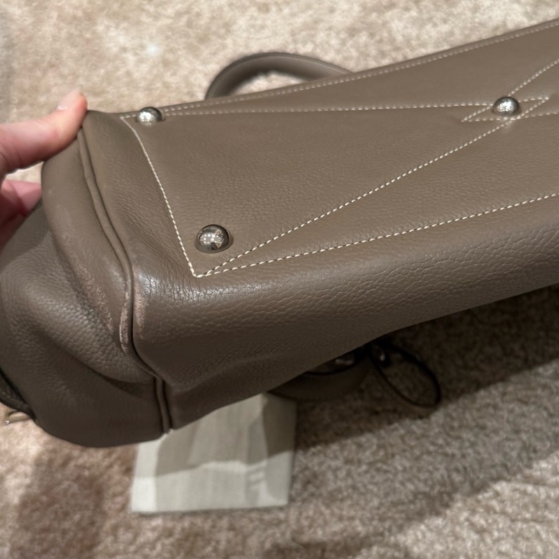 Hermes Victoria 35大象灰-16