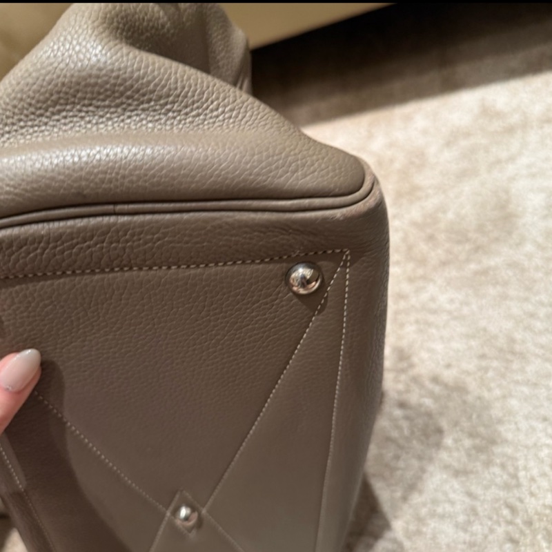 Hermes Victoria 35大象灰-18