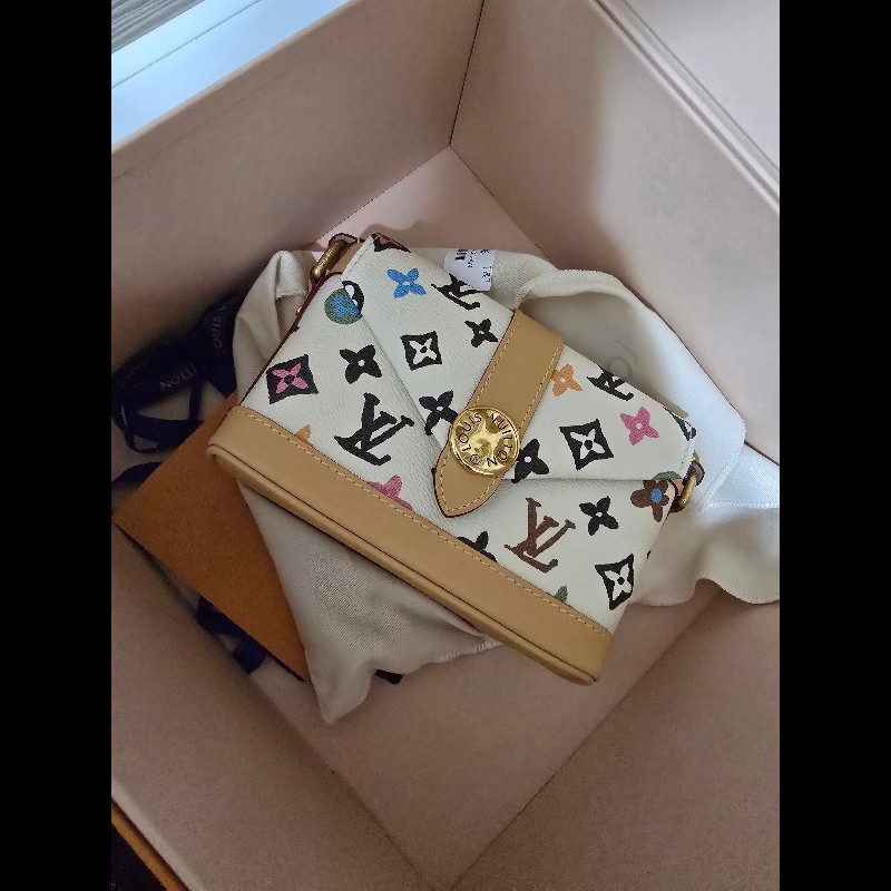 全新大全配 LV M83346側背包 新光購入-1